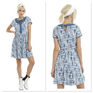 Dr Who Tardis Print Dress